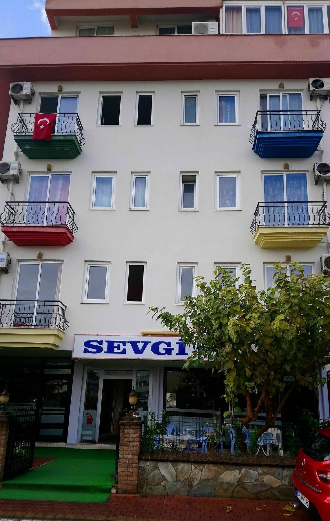 White Cat Sevgi Otel Antália Exterior foto